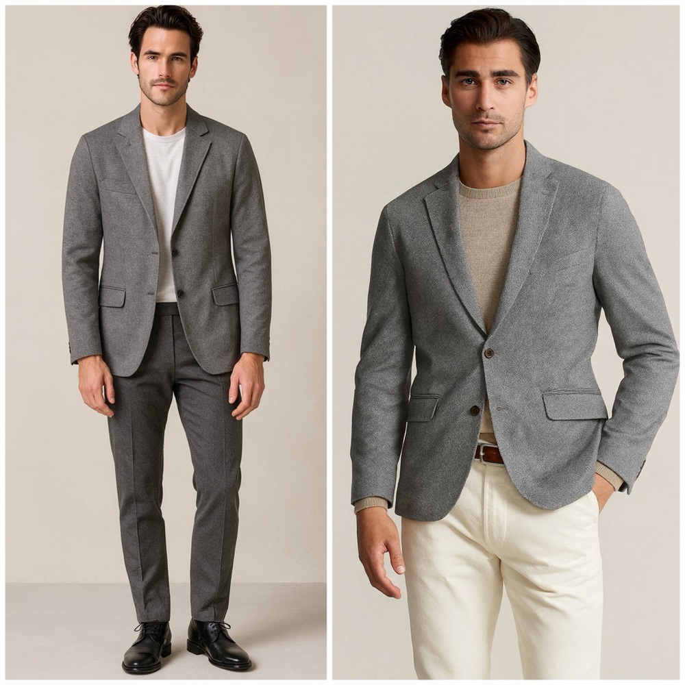 Hackett London Jersey Blazer